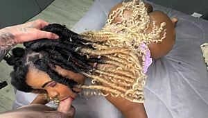 Black Girl Hints At Craving Deep Creampie Fill