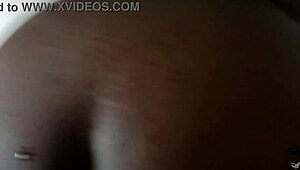 all-natural ebony babe rides huge white cock hard in hotel room 😈🔥