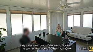 Go-Go Dancer Teases Cock Ride For Loan4k Cash Deal