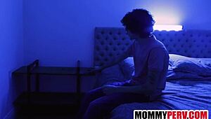 stepmom takes double penetration from her two horny stepsons in hot ffm