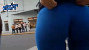 Huge Cameltoes And Tits On Hot Latina Beauties With Massive Asses