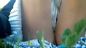 imagine a whore pissing and burping panty-free right in the public park