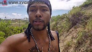 joao o safado kicks off nudist beach orgy with lunna geek