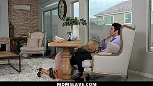 your freeuse wife takes cock anytime... even mid-task?
