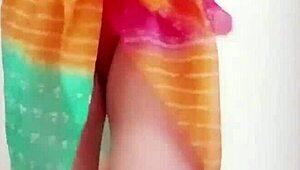 desi hijra's nangi dance turns into hot shemale handjob cum fest