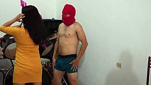stepson dances and pounds athletic milf stepmom on birthday 🎉🍆
