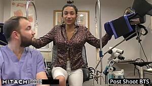 I become doctor tampa forcing miss mars into hitachi vibrator orgasm in hospital humiliation scene
