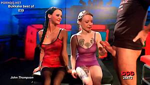 Best of bukkake 39 features hottest blowbang cumshots compilation
