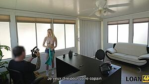 Go-Go Dancer Teases Cock Ride For Loan4k Cash Deal