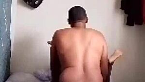 Petite Dorm Student's Big Clit Pussy Caught Bent Over Doggystyle on Hidden Camera