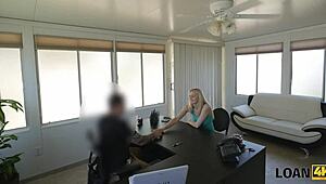 Go-Go Dancer Teases Cock Ride For Loan4k Cash Deal
