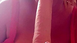 guided handjob session for paulinho with mature milf's huge tits and big pussy lips