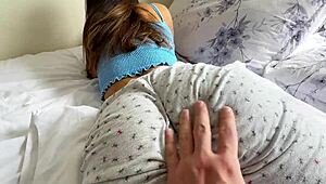 Hey stepdaughter promise you'll stay quiet while daddy rides that big latina ass cowgirl style? 😏🔥