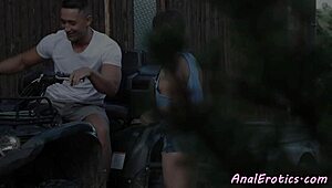 Glam eurobabe takes my cock anally then we do 69 together