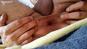 amo mis juguetes anal assfucking solo with deep toy thrusts