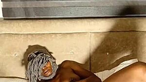 Hotel Curvy Fat Caretaker Fingers Her Dripping Wet Pussy In Costume