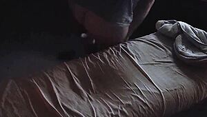 i paid for that massage but she oiled up n flashed her wet shaved pussy 😏💦