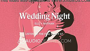 man bride's begging for my cock mid-wedding turns into her deep creampie finish