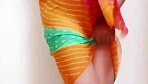 desi hijra's nangi dance turns into hot shemale handjob cum fest