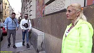 skinny ugly toothless granny gets her ass destroyed rough 😱💥