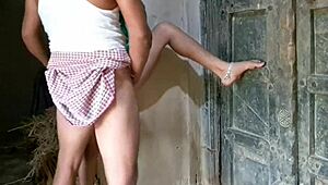 curvy indian bhabhi's huge hairy pussy fingered wildly by cheating lover