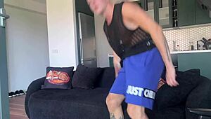 oh man i got gangbanged by three huge cocked guys taking cocks in pussy and ass together
