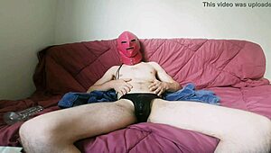 i stroke my monster cock hard n cum buckets on sofa damn...