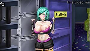 i finally beat grey instinct game's uncensored final scene yay!!