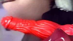 naughty california teacher fists skittles in ass on cam