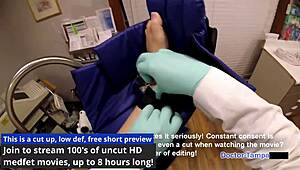 Dr Tampa Gives Selena Perez Immigration Tit Exam