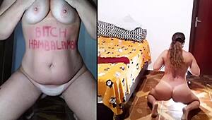 check out this hot bbw ripping lingerie for dildo anal in my fav compilation