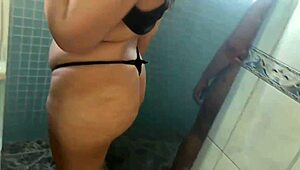 Brazilian Brunette Amateur Big Ass Tits Lingerie Bathroom Deepthroat Gaping Bath Invite