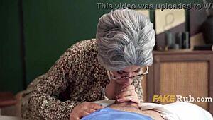 Czech Granny Craves Her Doctor's Hard Spooning in the Hospital Room