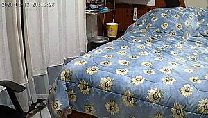 Hidden cam catches her headache excuse hiding real cuckold ass play