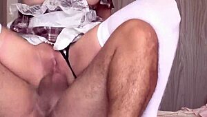 Hotel Maid Seduced Into Giving Her Huge Fat Ass in Homemade Video