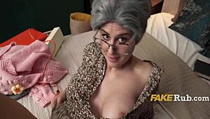 Czech Granny Craves Her Doctor's Hard Spooning in the Hospital Room