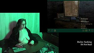 wanna watch this fat bbw brunette cosplay naked tits in castle malloy game playthrough?