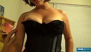 taylor's bedroom turns wild as her lover rails that pussy just right