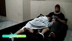 hot big ass young latina pounds her stud boyfriend in dorm room