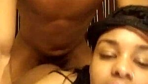 ebony babe gets rough nasty pounding and facial from bbc in hotel quickie