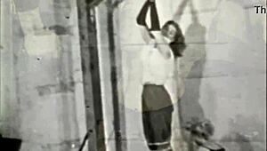 omg my hidden vintage lesbian bondage with hairy beavers is wild 😈🔗👅