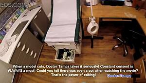 Dr Tampa Gives Selena Perez Immigration Tit Exam