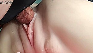 Watch Me Fuck This Cute Shaved Fuck Doll's Big Pussy With Toys!