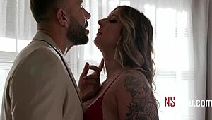 wanna see chubby hotwife stuffed double by cuck and bull?