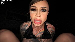 Sasha Beart's Pussy to Anal Rimjob ATM Gaping Facial Finish