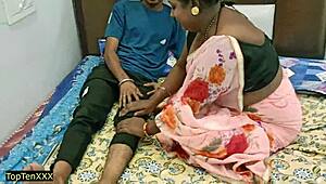Naughty Indian Bengali Bhabhi's Passionate Devar Pussy Cock Ride