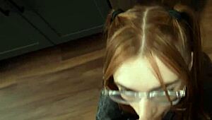 Stepdaddy Fingers Horny Stepdaughter's Wet Pussy in HD Daddy Domination