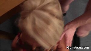 you love watching this naughty idol swallow every facial jizz load right?