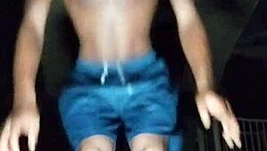 hey daddy park workout got me sweaty and horny with uncle vibes 😏