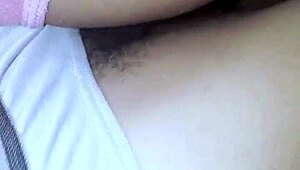 His huge penis got me squirting addicted licking my wet latina housewife pussy!